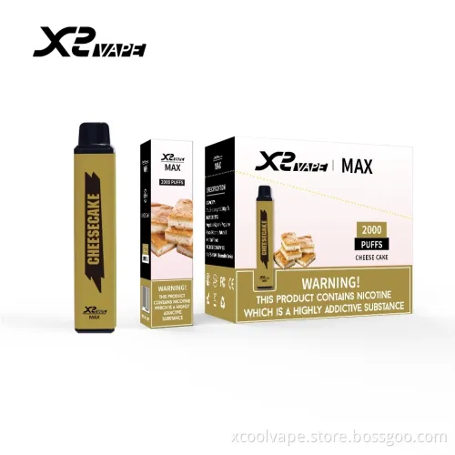 Wholesale Eleaf Mesh Coil 2000puffs Max Disposable Vape